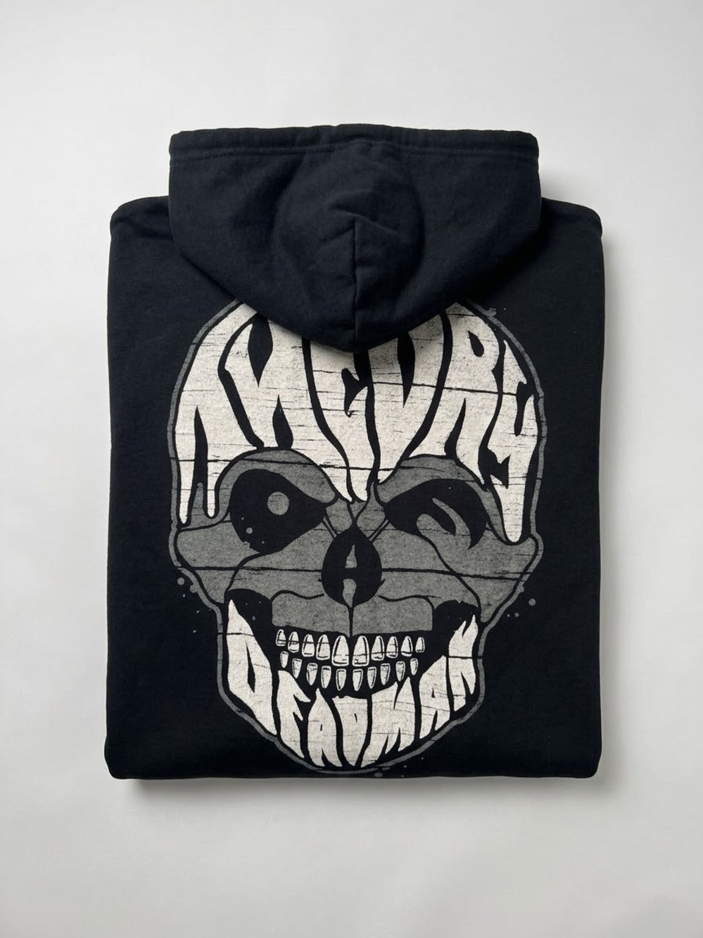 Theory Of A Deadman "Zombie Skull" Zip-Up Hoodie - Size L